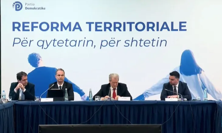 Propozimet e PD për reformën Territoriale, Berisha: Të krijohen rajonet dhe të rritet numri i bashkive. Rikthehen komunat aty ku ka më shumë se 1300 banorë