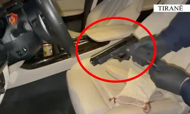 Qarkullonte me armë në automjet, arrestohet 41-vjeçari në Tiranë