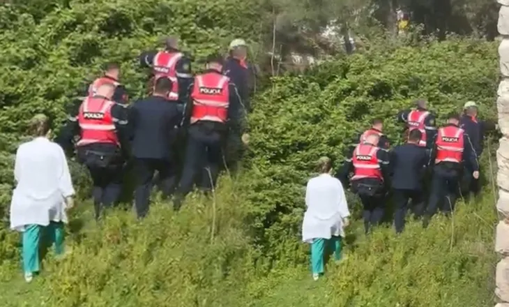 Ra nga muri i kalasë, 12 metra lartësi/ Turistja holandeze merret me barelë nga vendngjarja