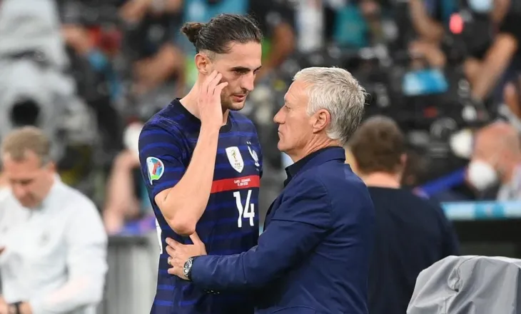 Rabiot u dëmtua në ndeshjen me Francën, Milani është në pritje: Ai është jashtë stërvitjes, ka lënduar gjurin.