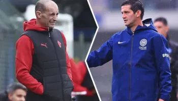 Rasti Bastoni është tema e konferencës së trajnerëve në prag të derbit, fjalët e Chivu dhe mesazhi i Allegrit