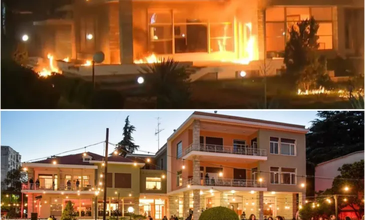 Reagon ambasada gjermane për zjarrin te ish-vila e Enverit