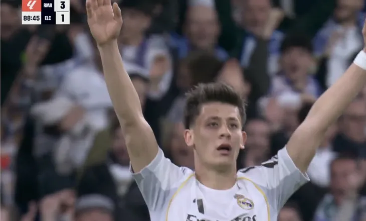Real Madrid me fitore bindëse ndaj Elche, Arda Guler shënon golin më të bukur të sezonit (video)