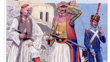 Regjimenti shqiptar i Napoleonit: Koloneli Minot, i shkruante ministrit francez të luftës për veshjen tradicionale shqiptare..