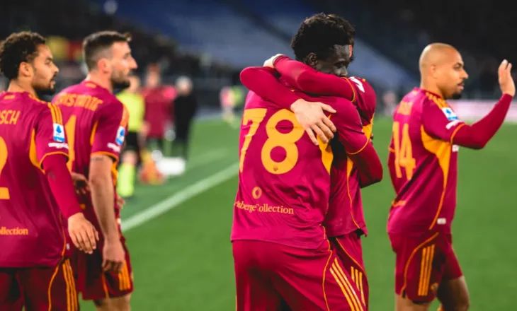 Roma rigjen fitoren në Serie A, tregohet cinike ndaj Lecce-s dhe në fund del me 3 pikë (video)