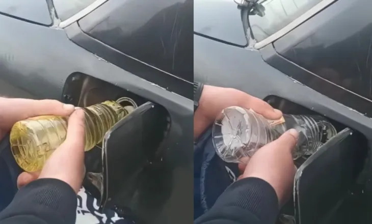 Rritja e naftës/ Tropojani mbush makinën me vaj gatimi