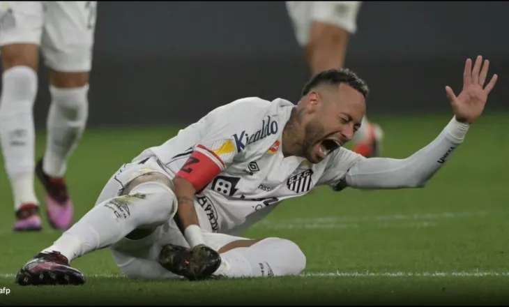Santos, Neymar dëmtohet sërish; edhe grumbullimi me Brazilin vihet sërish në dyshim