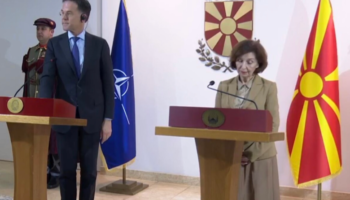 Sekretari i përgjithshëm i NATO-s nga Shkupi: Ambiciet bërthamore të Iranit përbëjnë kërcënim të madh për Evropën