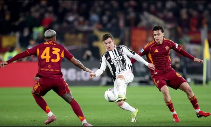 Serie A/ Gola dhe spektakël në Olimpico, Juventus eviton humbjen ndaj Romës në çastet e fundit, verdhekuqtë mbeten 4 pikë para ‘Zonjës së Vjetër’