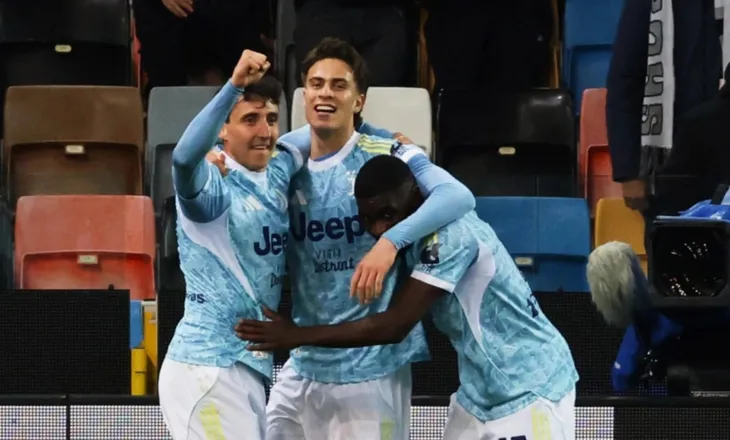 Serie A/Juventus merr maksimumin në Udine, Zonja e Vjetër hyn në zonën Champions