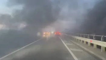 Sërish “tym i zi” në Milot, vijon djegia e materialeve/ Banorët: Nuk është hera e parë, përsëritet vazhdimisht