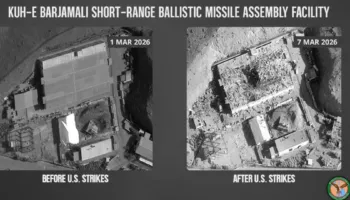 SHBA publikon fotot e objektit iraniane të prodhimit të raketave, baza duket plotësisht e shkrumbuar pas sulmeve amerikane