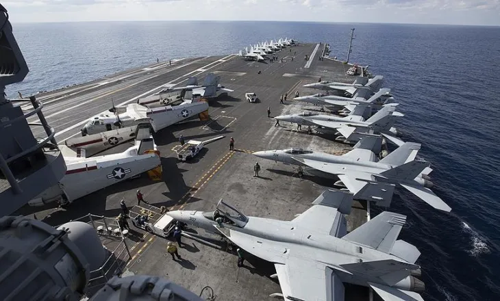 SHBA vendos aeroplanmbajtësen e tretë në Lindjen e Mesme