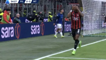 Shënon ai që pritej më së paku, vendos një mbrojtës në pjesën e parë të derbit Milan-Inter (video)