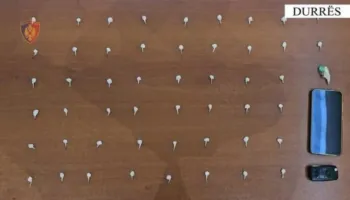 Shiste kokainë në doza, arrestohet 36-vjeçari në Durrës