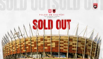 Shiten të gjitha biletat për shqiptarët, mbi 3 mijë tifozë kuqezi në stadium, frikë nga incidentet