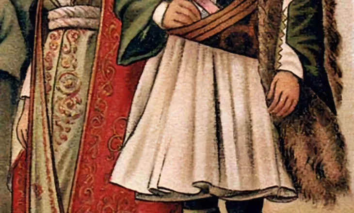 Shqipëria kufizohet me Greqinë nga lumi Arta, në veri nga Bosnja: Shqiptarët janë ilirët dhe epirotët e lashtë