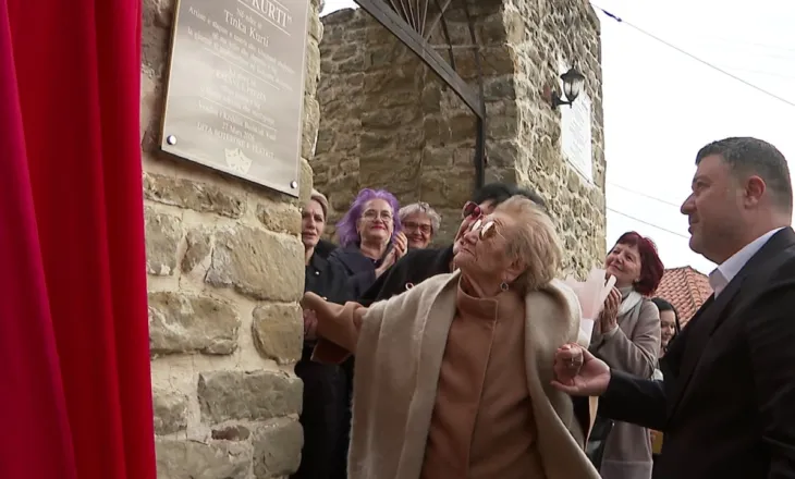 Shtegu ‘Tinka Kurti’ në Prezë/ Artistja nderohet në Ditën e Teatrit, emri i saj pagëzon rrugën drejt kalasë