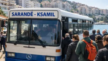 Shtrenjtimi i naftës/ Rritet në 200 lekë çmimi i biletës së linjës Sarandë-Ksamil