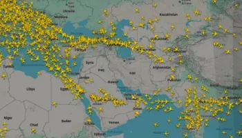 Si po ndikohet trafiku ajror nga sulmet në Gjirin Persik