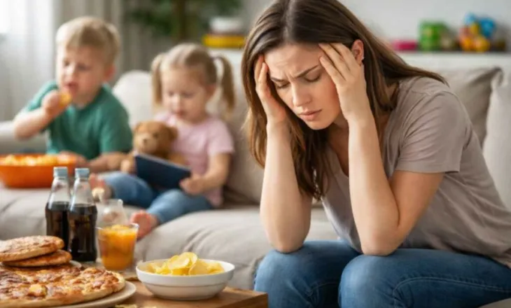 Si stresi i prindërve ndikon në rritjen e obezitetit tek fëmijët