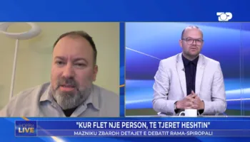 Skenarët e PS për reformën territoriale, Mazniku i prezanton në “Shqipëria Live”