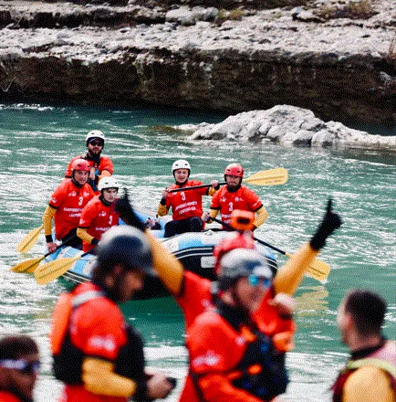 Sportistë nga Europa në kampionatin e Rafting 2026