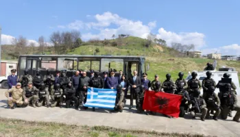 Stërvitja e përbashkët RENEA-EKAM, Lamallari: Bashkëpunimi Shqipëri–Greqi, kyç për sigurinë e rajonit