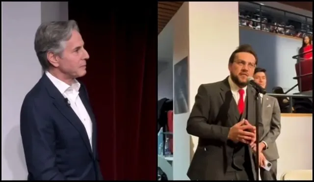 Studenti shqiptar i diplomuar në Harvard përballet me Blinken/ Dy të këqijat që i ke bërë vendit tim…