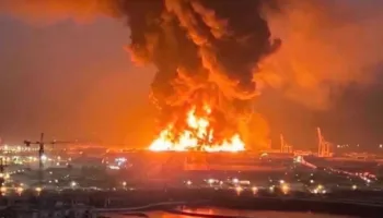 Sulm ndaj bazës amerikane në Irak, një pjesë e aeroportit të Erbilit në flakë (VIDEO)