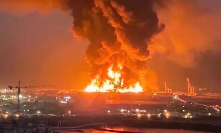Sulm ndaj bazës amerikane në Irak, një pjesë e aeroportit të Erbilit në flakë (VIDEO)