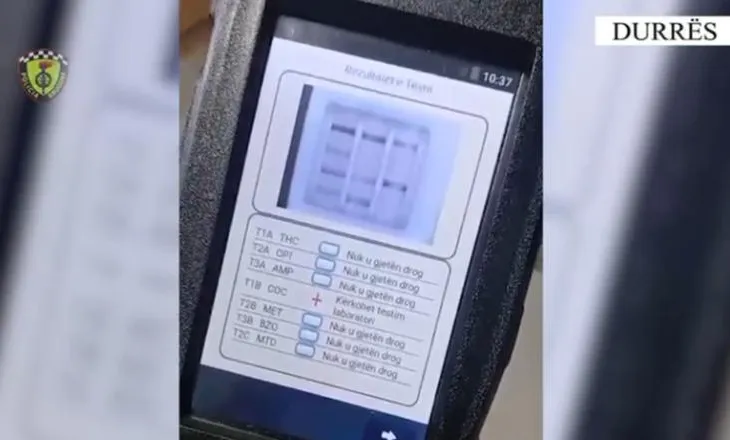 Të droguar në timon/ Policia kap 3 persona në Durrës duke ngarë makinën nën efektin e lëndëve narkotike