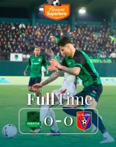 Tension e kartonë në Rrogozhinë por s’ka gola, Egnatia dhe Teuta marrin nga një pikë