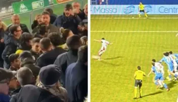 Tensione në stadium në futbollin italian, sulmohet shefi i arbitrave i Serie A, Gianluca Rocchi që më pas shoqërohet me polici