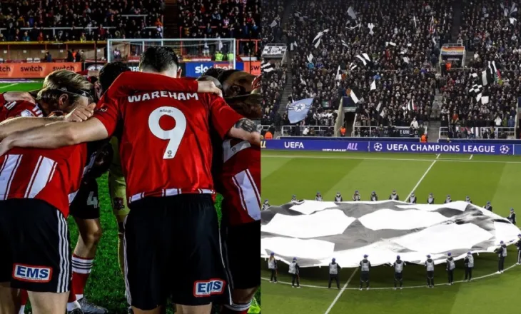 Tifozi i Barcelonës ngatërron stadiumin dhe përfundon duke parë ndeshje tjetër në Angli