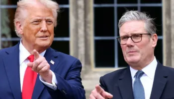 Trump: Ndërpresim çdolloj tregtie me Spanjën, Starmer-it i duket vetja si Churchill