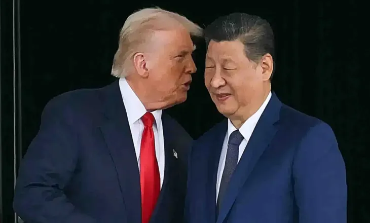 TRUMP SHTYN TAKIMIN ME XI JINPING