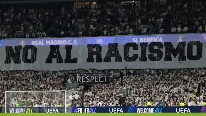 UEFA ndëshkon Real Madridin për racizëm, i kyç një pjesë të “Santiago Bernabéu”