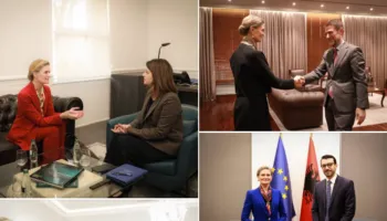 Van Horn takim me zv.kryeministren dhe ministrat e rinj: E rëndësishme lufta kundër krimit të organizuar dhe marrëveshje të drejta për kompanitë amerikane