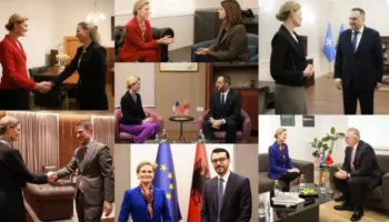 VanHorn takim me ministrat e emëruar së fundmi, e Ngarkuara me Punë nga SHBA zbulon mesazhet e Trump për Shqipërinë