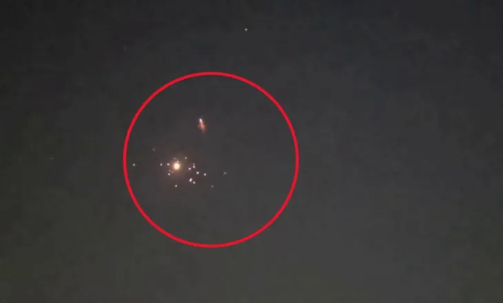 VIDEO/ Betejë ajrore dhe sirena alarmi, TCH siguron pamjet e momentit kur mbrojtja izraelite rrëzon raketat iraniane mbi Tel Aviv