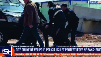 VIDEO E PLOTË – Dita e Verës kthehet në ditë dhune në Velipojë, protestuesit e Baks- Rrjoll akuza policisë