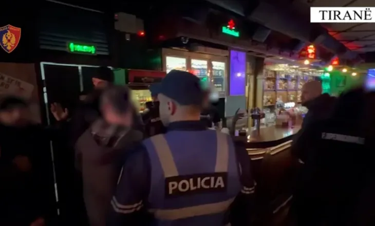 Video/ Festa me kokainë dhe ekstazi, momenti kur policia futet në klubet e natës në Tiranë dhe arreston 11 persona