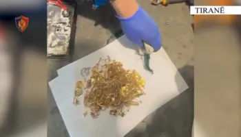 VIDEO/ Flori i fshehur në makinë dhe mallra kontrabandë, arrestohet 26-vjeçari në Kamzë