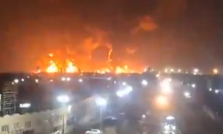 VIDEO/ Izraeli sulmon infrastrukturën e naftës në Teheran dhe në disa zona tjera strategjike