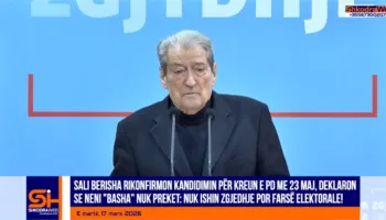 VIDEO – “Neni ‘Basha’ s’ka arsye të hiqet nga Statuti”, Berisha rikonfirmon kandidimin me 23 maj…