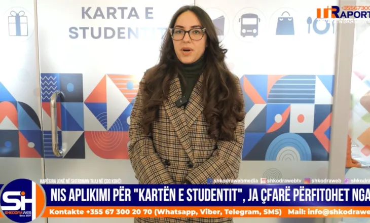 VIDEO – Nisin zyratrisht aplikimet për “Kartën e studentit”, ja çfarë përfitojnë mbajtësit e tyre…