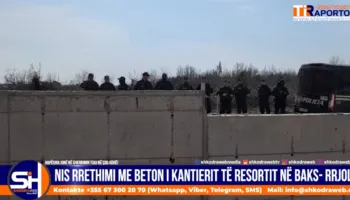 VIDEO – Një “mur i ri Berlini” nis të ngrihet në Baks- Rrjoll, ndan banorët nga prona e pretenduar e tyre
