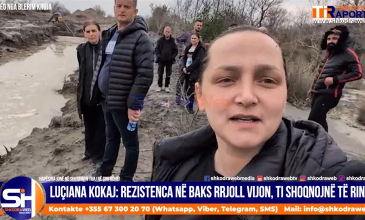 VIDEO – “Rezistenca vazhdon”, pas murit të betonit rreth pronës në Baks- Rrjoll, reagon Luçiana Kokaj…