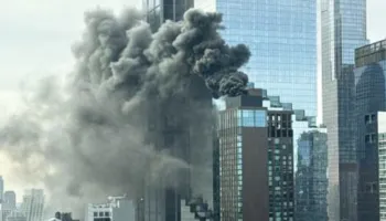 VIDEO/ Shpërthen zjarri në një ndërtesë në Manhatan, evakuohen banorët